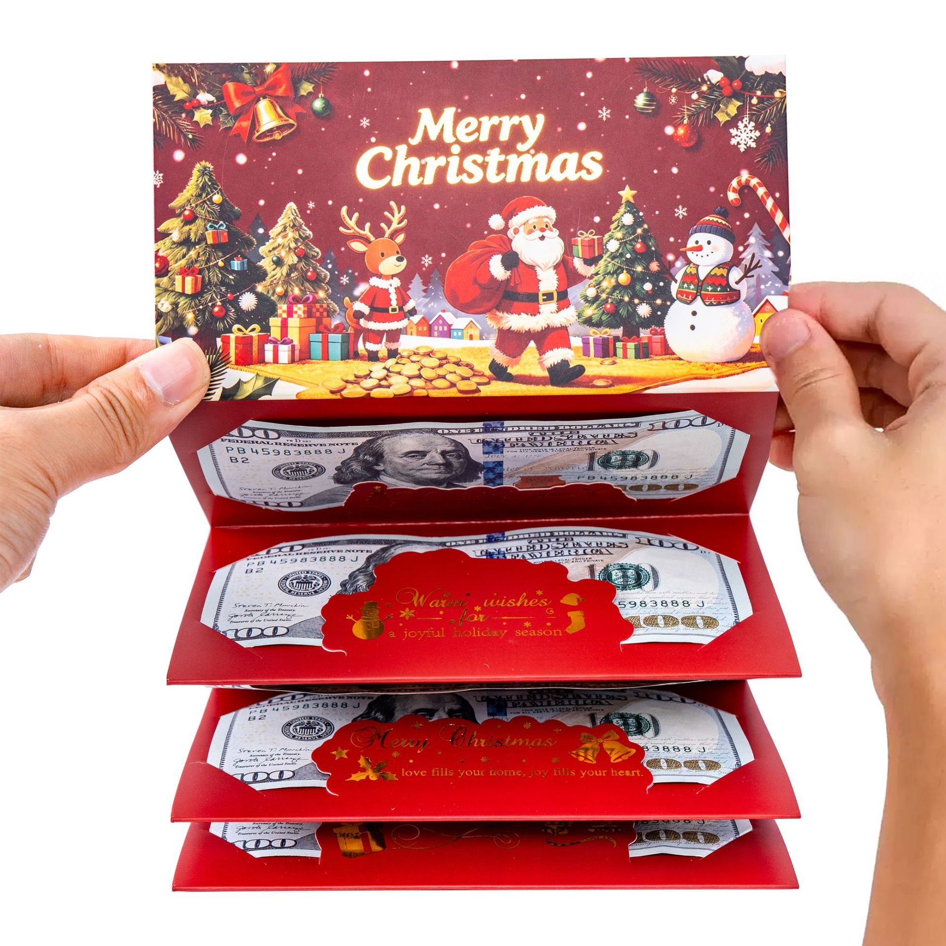 🎁🔥Early Christmas Sale ✉️Christmas Cash Gift Envelope🎅🎄
