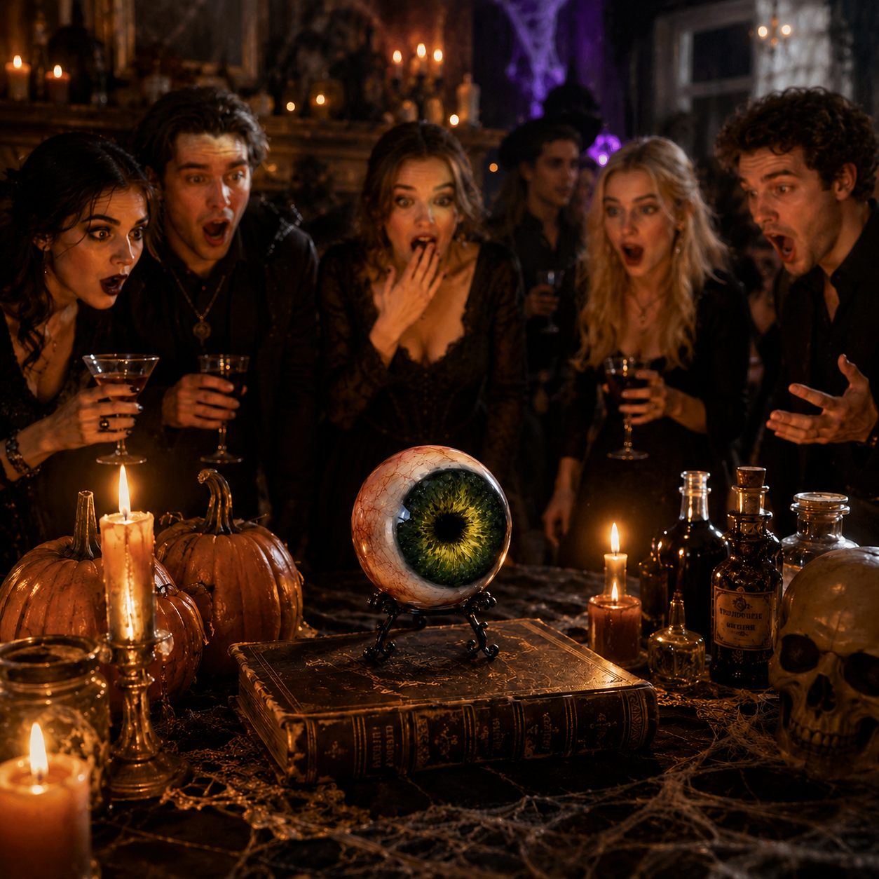 🎃 Halloween Sale — 58% OFF👁️ Halloween Monster Eye Orb – Hyper-Realistic Creepy Eyeball Decor