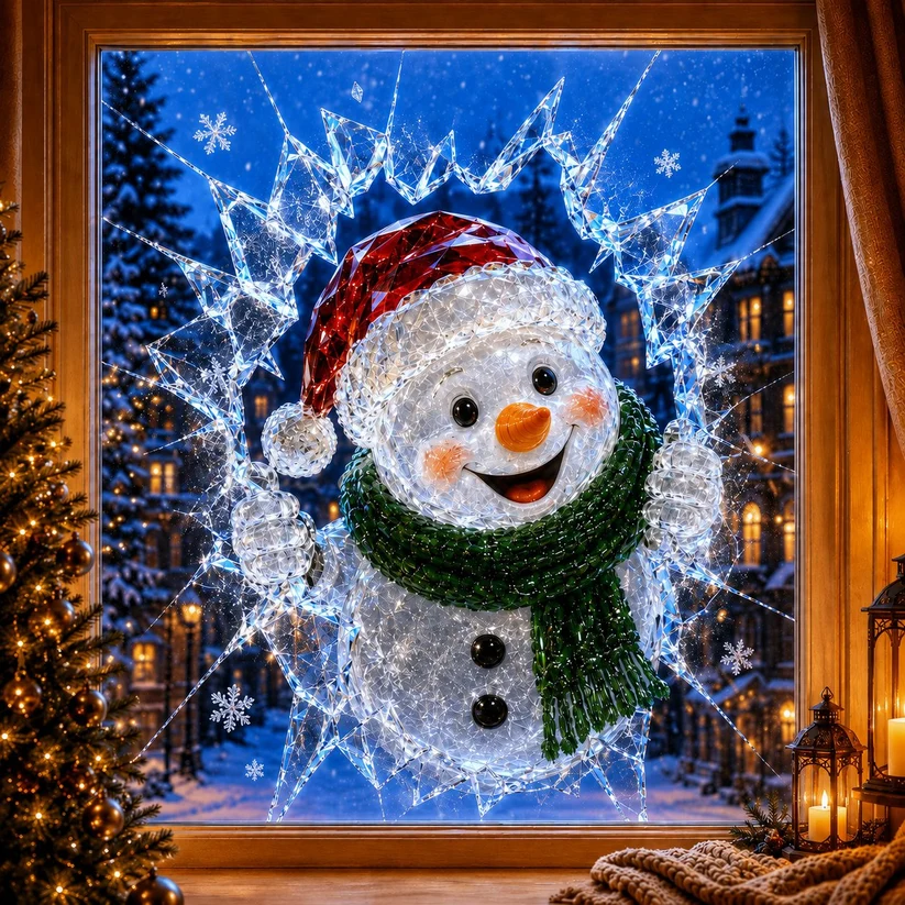 🎅Christmas Sale🎅2026 Christmas Window Decals