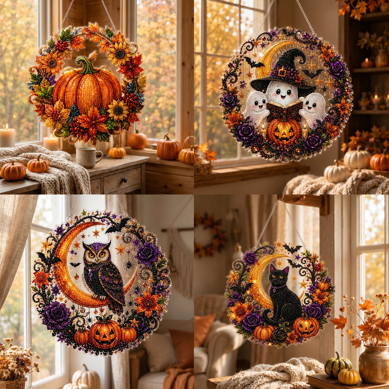 Halloween diamond art design options