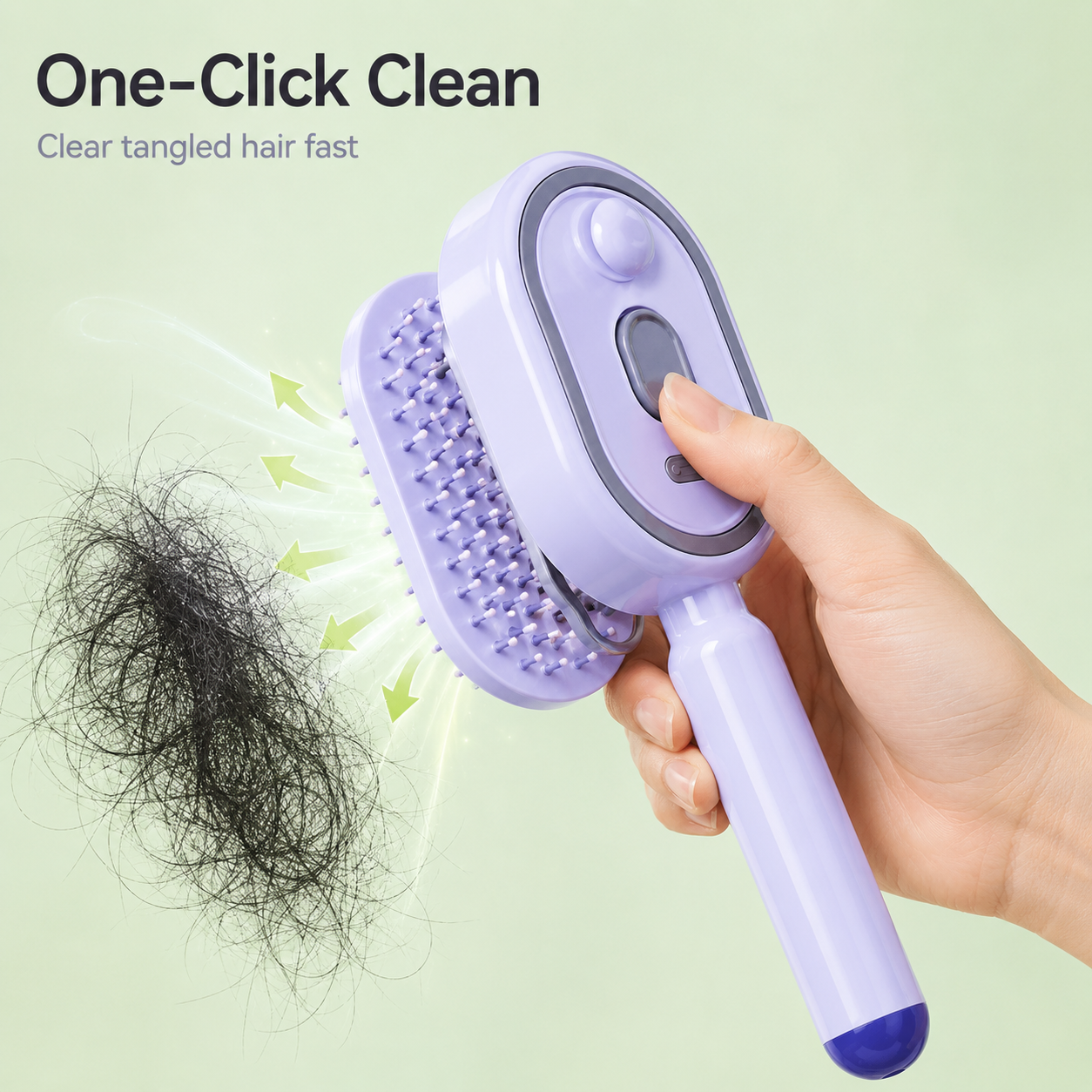 🔥Day Sale 50% OFF🔥Steam Mist Brush — Detangle, Hydrate & Smooth Any Hair Type-3-in-1 SilkGlide Styler