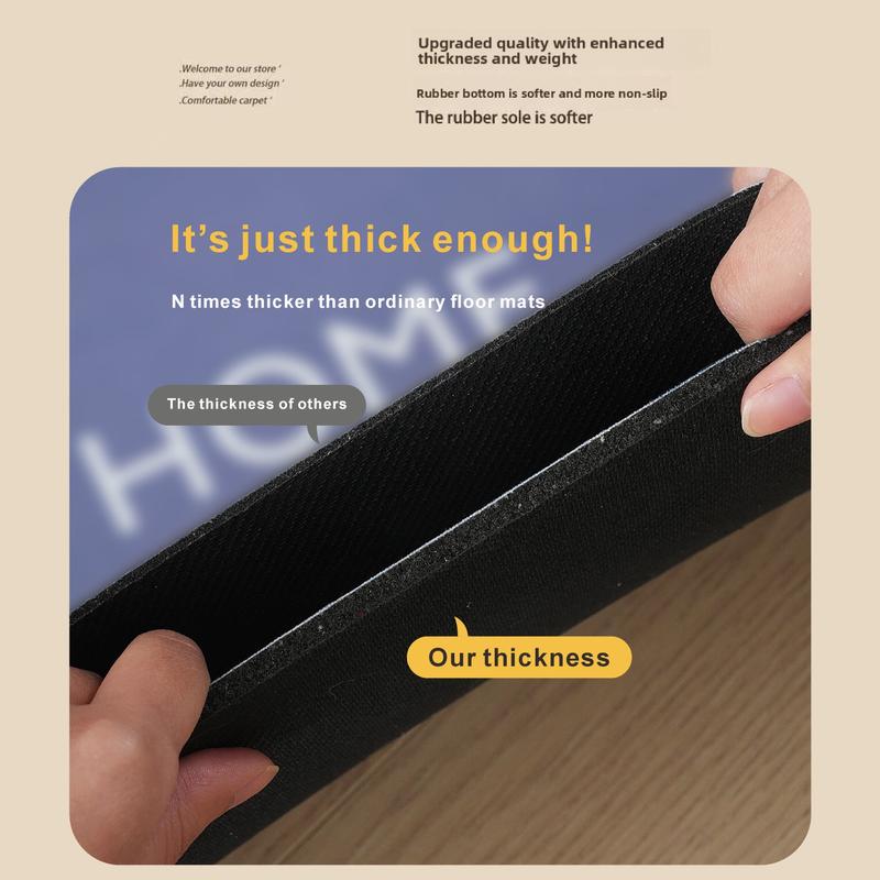 3 Piece Anti-Slip Quick Drying Bathroom Mat Set
