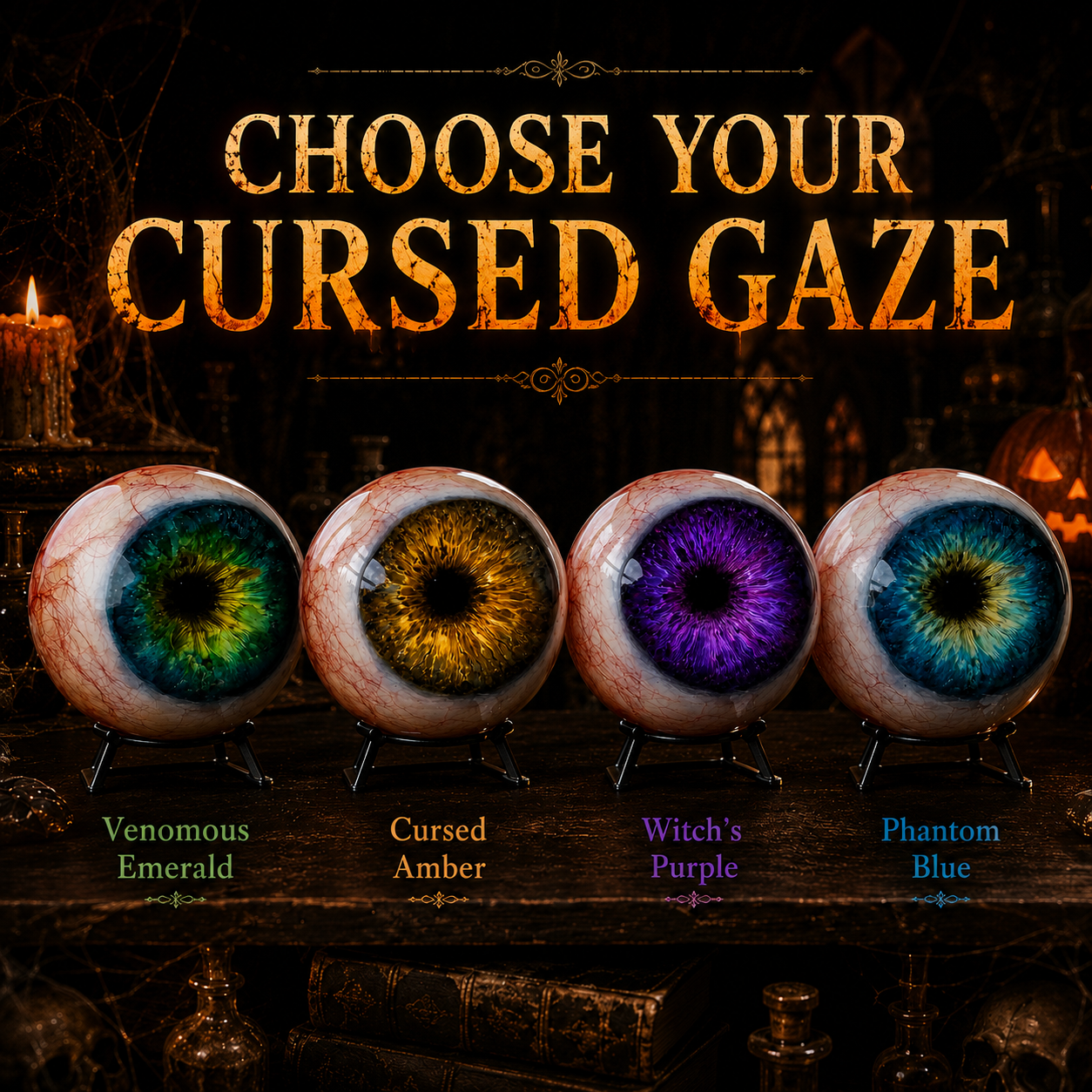 🎃 Halloween Sale — 58% OFF👁️ Halloween Monster Eye Orb – Hyper-Realistic Creepy Eyeball Decor