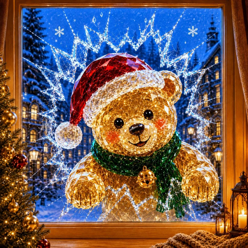 🎅Christmas Sale🎅2026 Christmas Window Decals