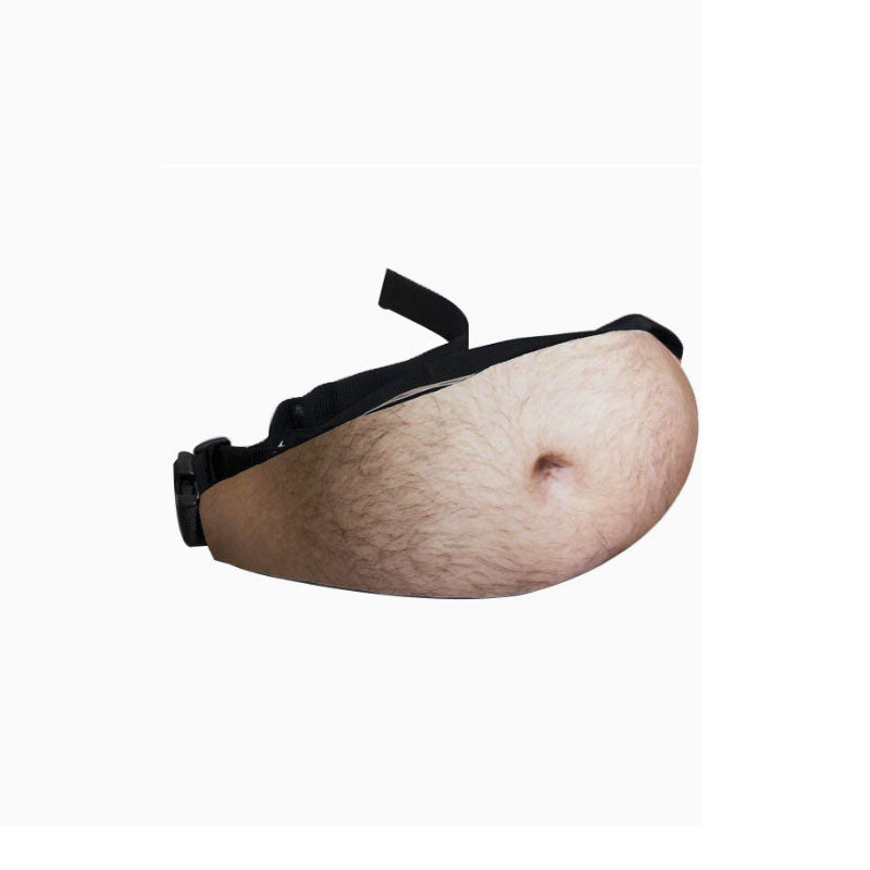 🍺Dad Bod Beer Belly Fanny Pack | Hilarious Gag Prank Gift for White Elephant Parties 😂