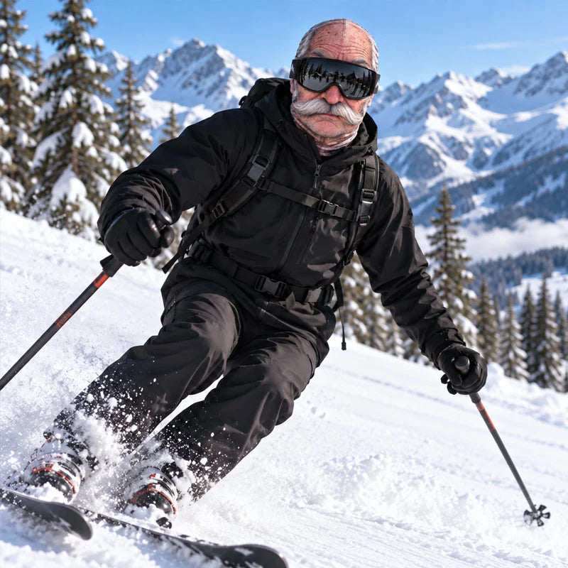 🔥50% OFF | Funny Realistic Face Ski Mask—Buy More Save More