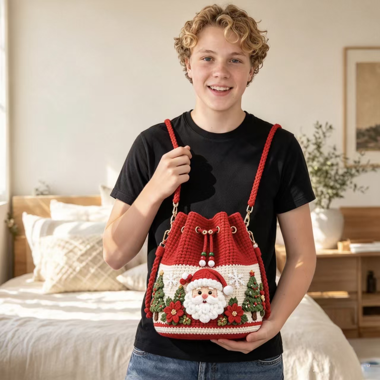 ❤️❤️Hand-made Christmas bags