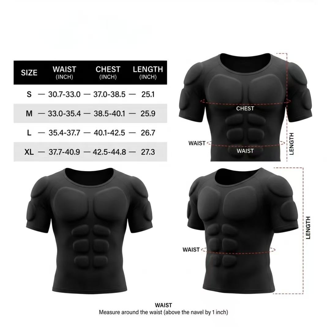 Muscle Boost Tee | Instantly Look Stronger, More Athletic & More Confident