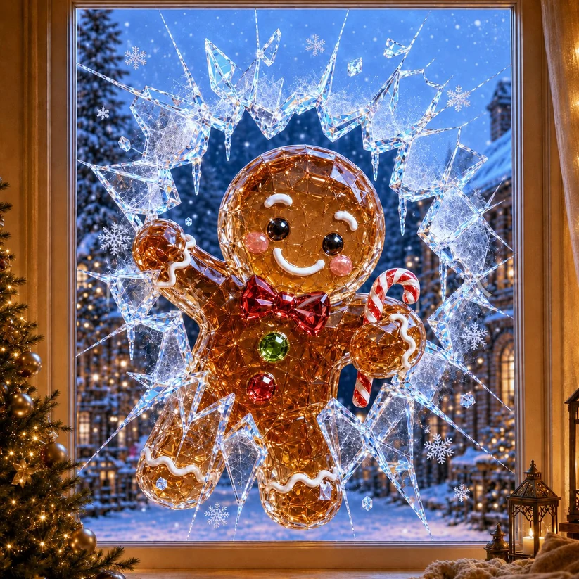 🎅Christmas Sale🎅2026 Christmas Window Decals