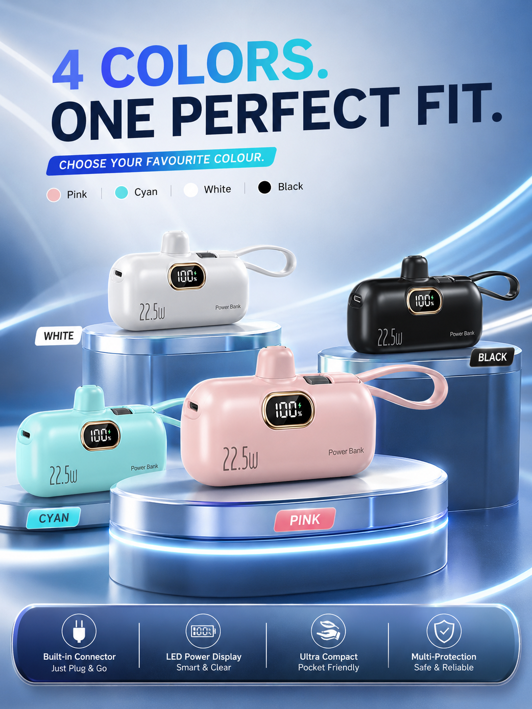 ⚡ POCKET-SIZED POWER THAT BRINGS A DYING PHONE BACK TO LIFE — FAST! ⚡Ultra-Mini Portable Power Bank — Rapid Charging Power Small Enough to Carry Everywhere! 🔋✨