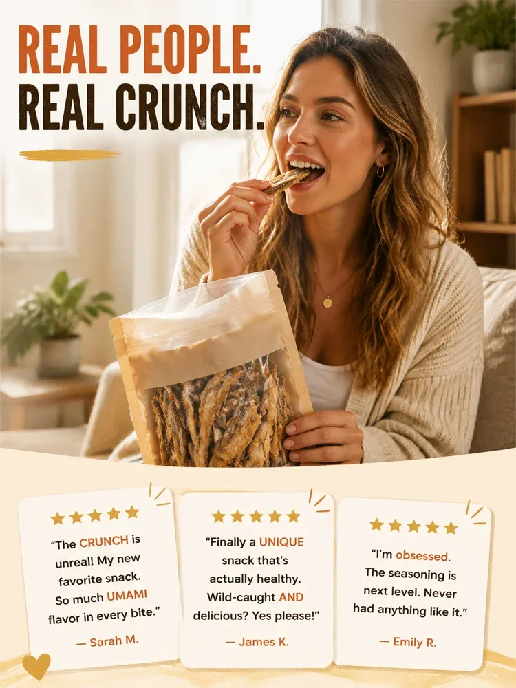 Ready-to-eat crispy and delicious dried yellow croaker ❤ Non-fried, low-calorie