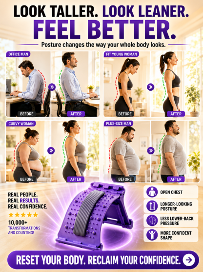 🔥 LIE DOWN FOR MINUTES — SEE A FLATTER, TIGHTER-LOOKING WAIST! 🔥 The Effortless Waist-Sculpting Stretcher Designed to Make Your Midsection Look More Defined — Fast! ⚡