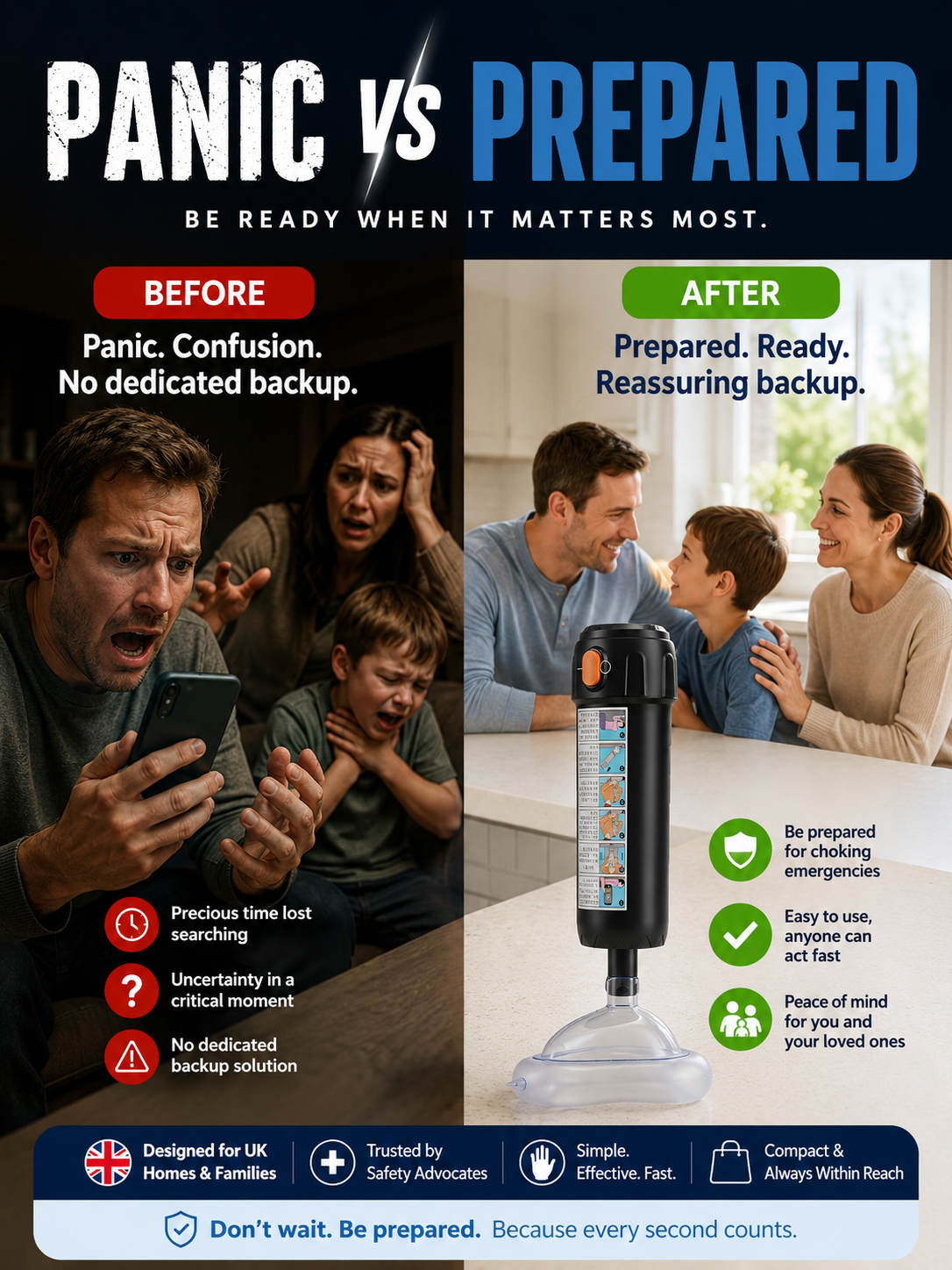 🚨 WHEN CHOKING STEALS THEIR BREATH, YOU DON’T GET TIME TO PREPARE! 🚨 The Emergency Anti-Choking Rescue Device Designed to Help You Act When Standard Choking First Aid Hasn’t Cleared the Airway. ⚡