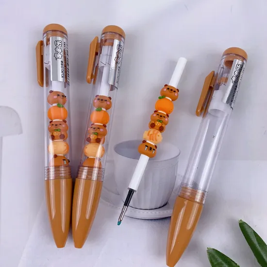 Fun Capybara Writing Toy: Colorful Gel Ink Pens for Childre