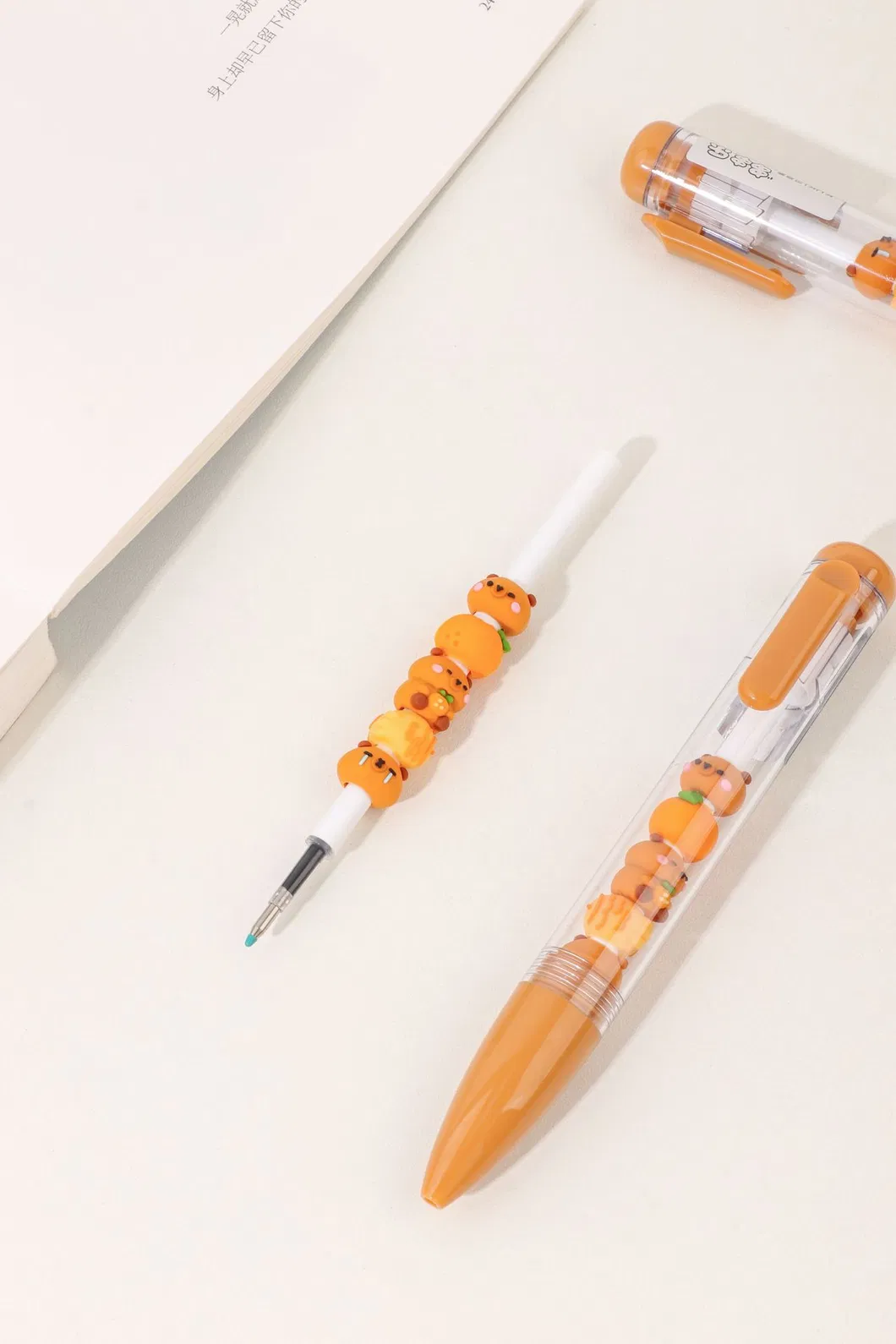 Fun Capybara Writing Toy: Colorful Gel Ink Pens for Children