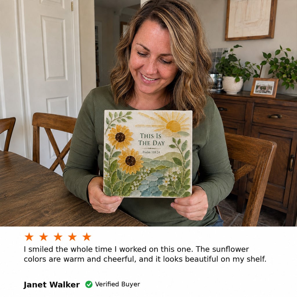 Customer review of the Sea Glass Art Kit
