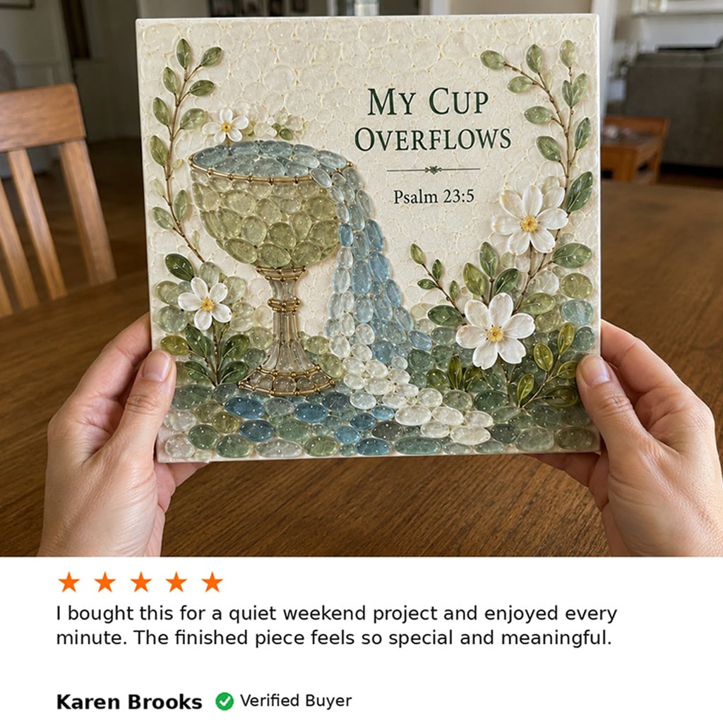 Customer review of the Sea Glass Art Kit