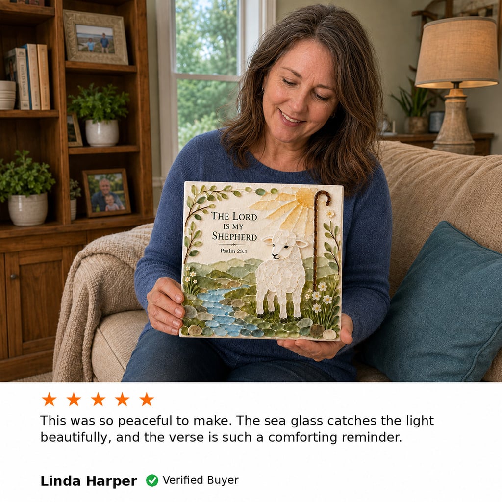 Customer review of the Sea Glass Art Kit