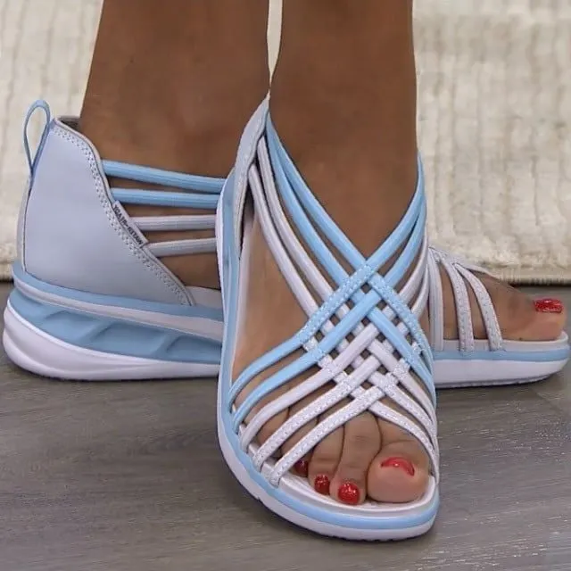 🔥\[#1 TRENDY 2026\] PREMIUM ortopedyczne sandały damskie, lekkie i oddychające z amortyzującą podeszwą👡
