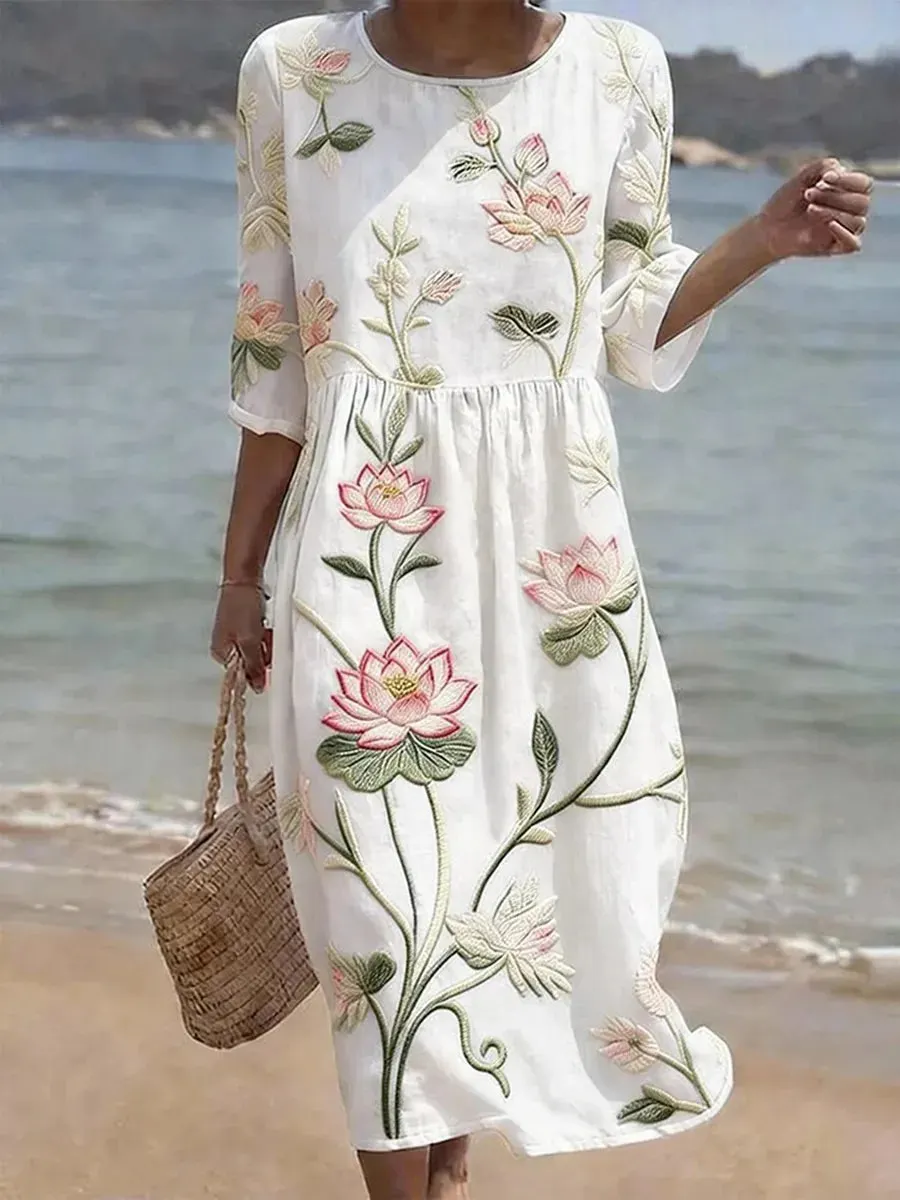 💃Elegancka sukienka w kwiaty