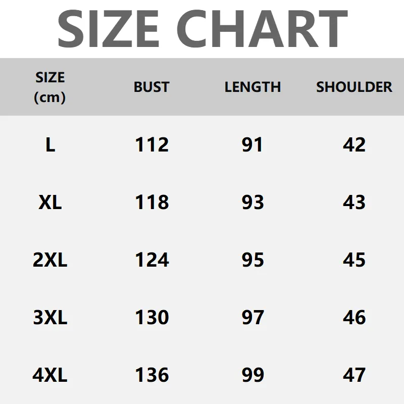 Women's dress size chart L&ndash;4XL