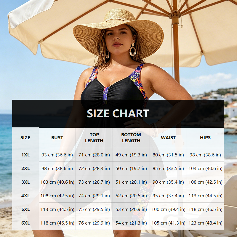 👙 50% TANIEJ! 💐 Dwuczęściowy kostium kąpielowy damski: luźna góra i szorty – efekt wyszczuplający brzuch, krój shorty, dobre podtrzymanie ✨