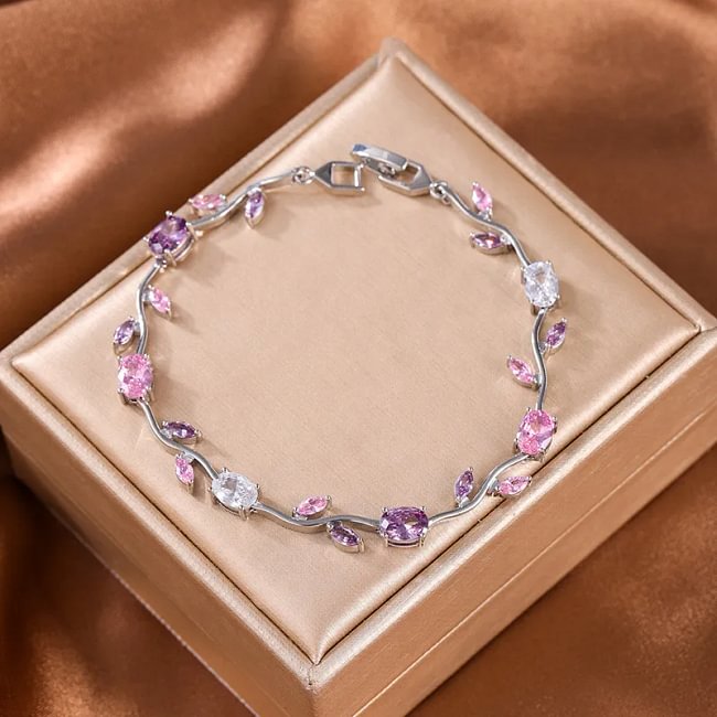 🎁Delikatna bransoletka z różami