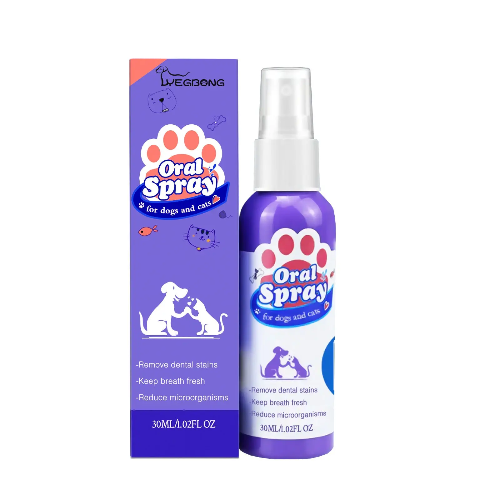 Pet Dental Care Breath Spray
