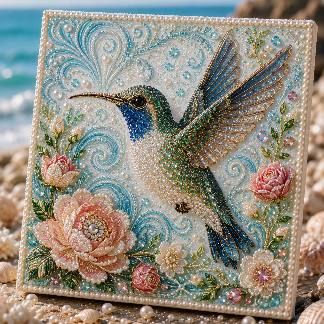 🔥 Last Day 50% OFF - 🌸✨ Garden Wings & Botanical Pearl Art DIY Kit – Relaxing DIY Craft to Create Stunning Nature Artwork