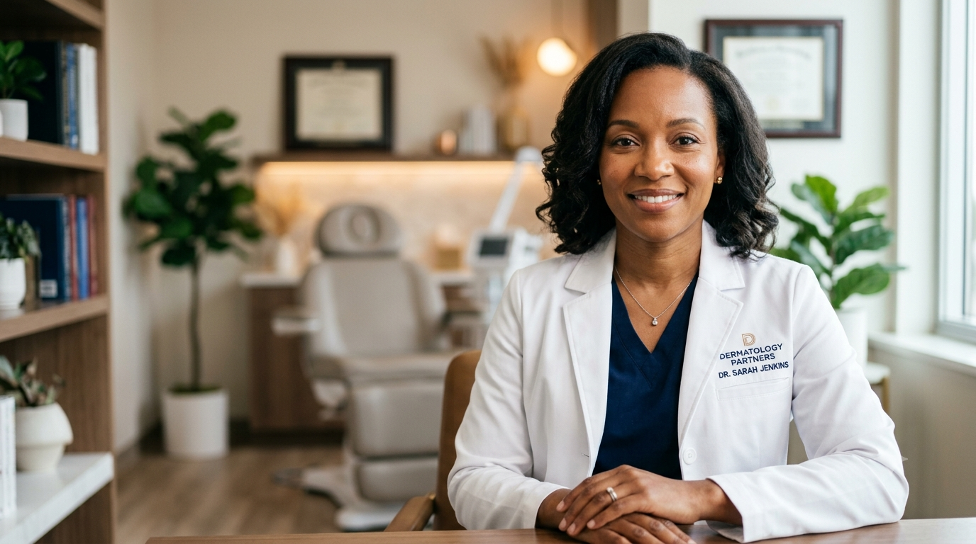 Dr. Evelyn Carter in clinic setting