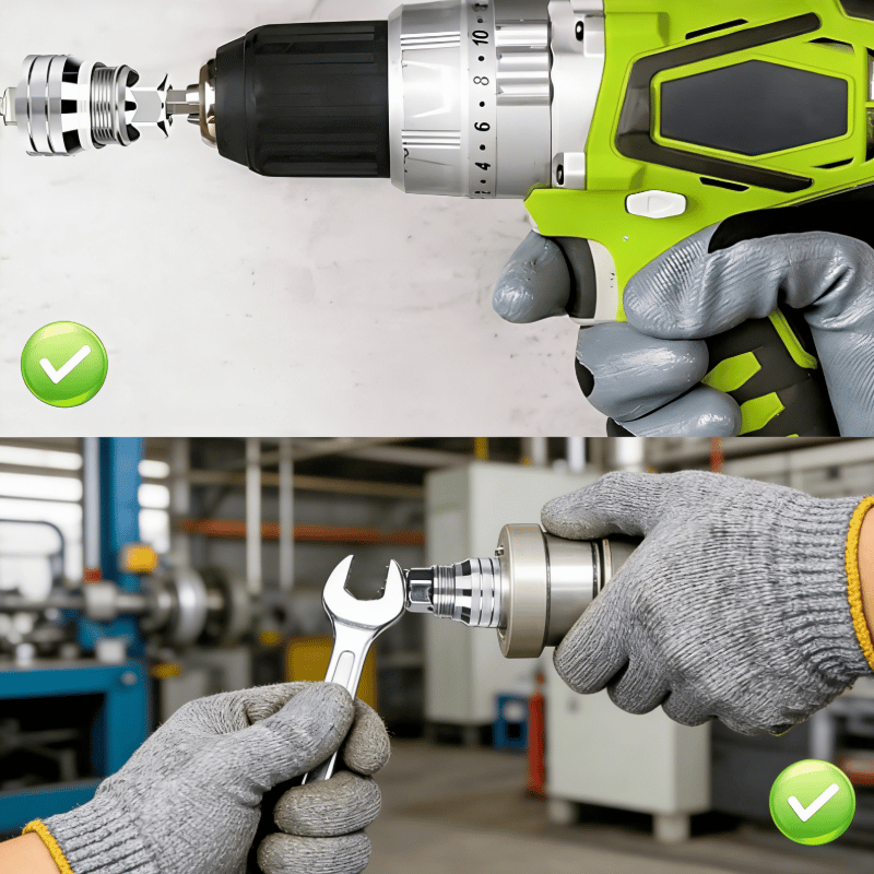 Works with drills