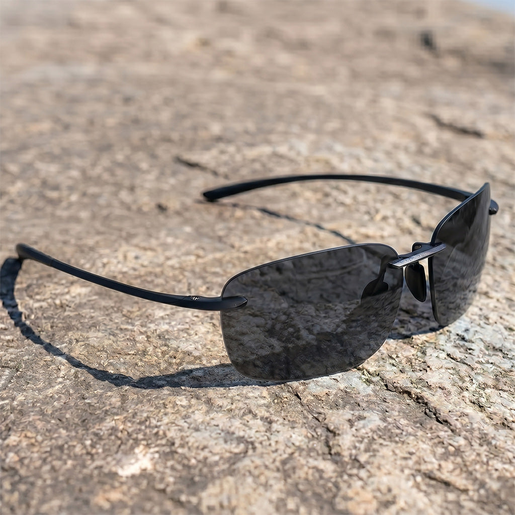 【ANY 3 ONLY $39.97 + FREE SHIPPNGG 】AeroFit RX052 Rimless Polarized Sunglasses | UV400