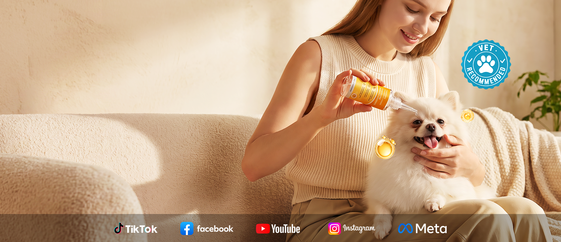 Pet Tear Stain Care Banner