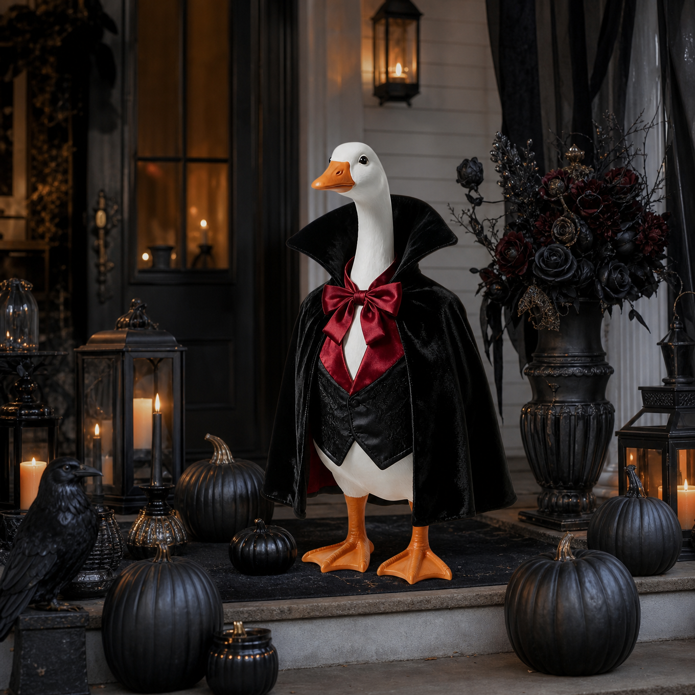 Halloween Porch Goose Outfit Collection 🎃 Give Your Porch Goose A Spooky Season Makeover