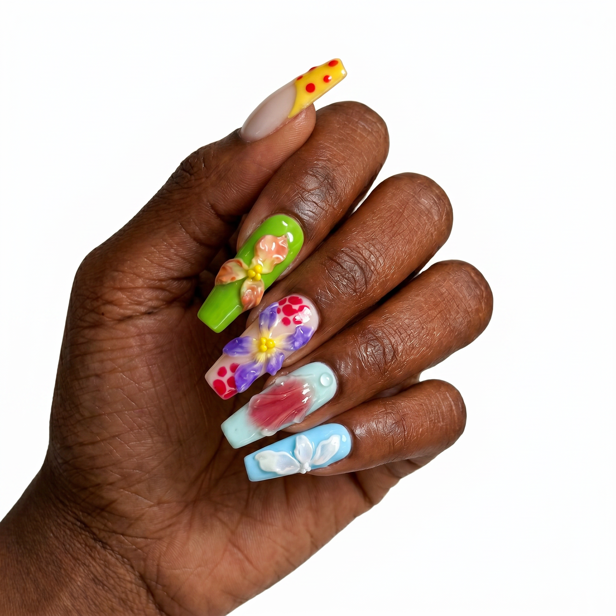 Vibrant Tropical Botanical & 3D Florals