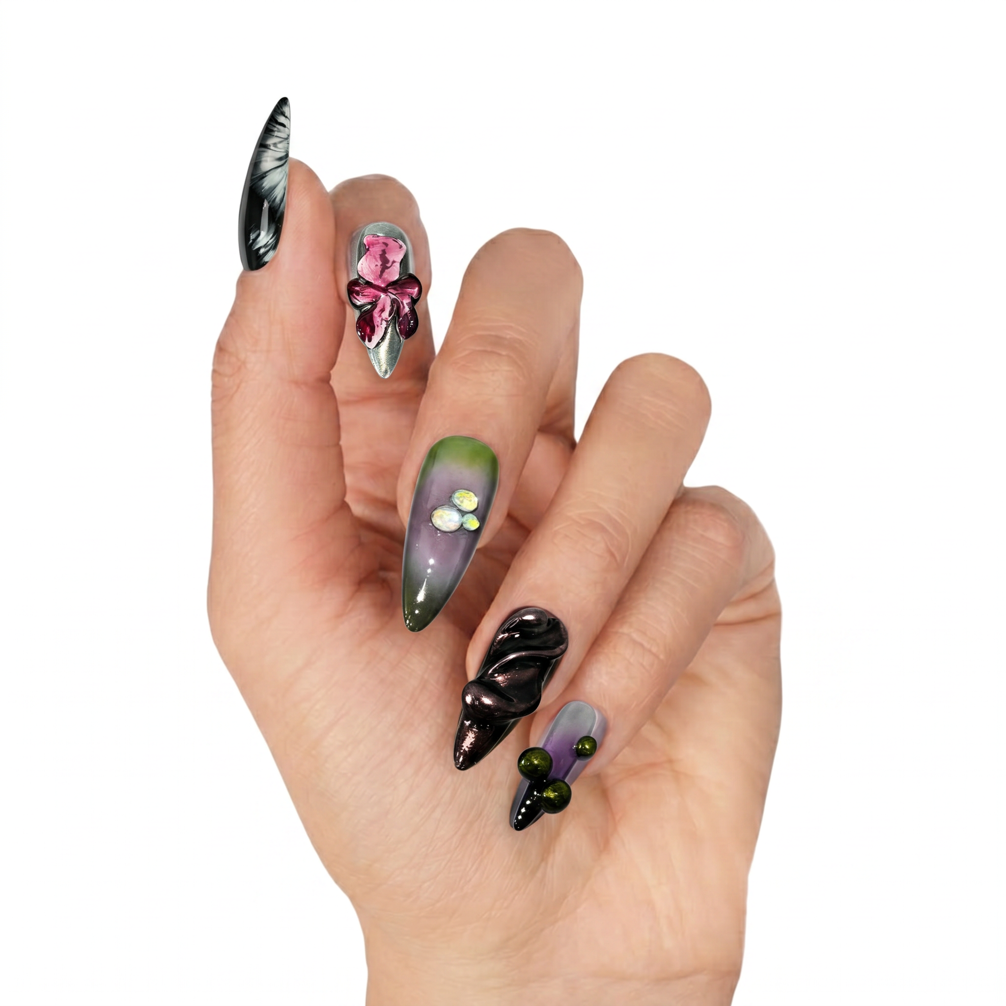 Moody Gothic Botanical & 3D Florals