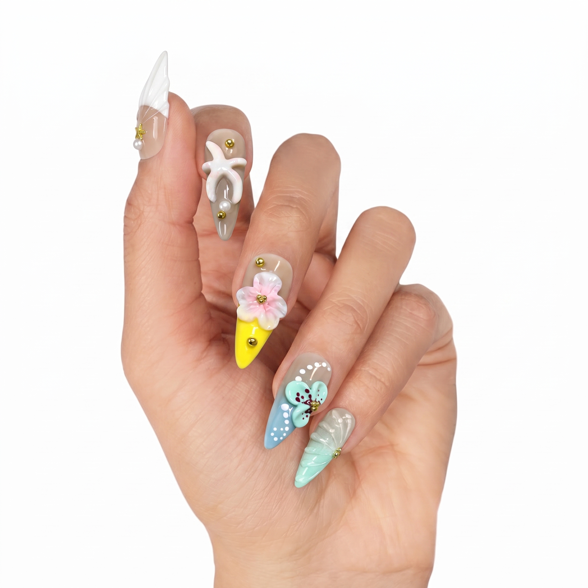 Coastal Breeze & 3D Marine Florals