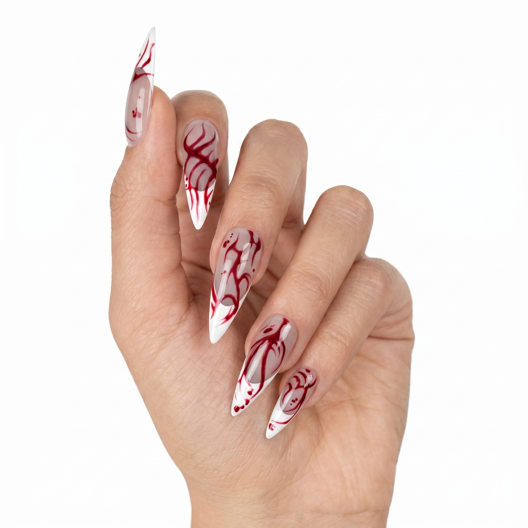 Gothic Crimson Tribal & Bleeding French