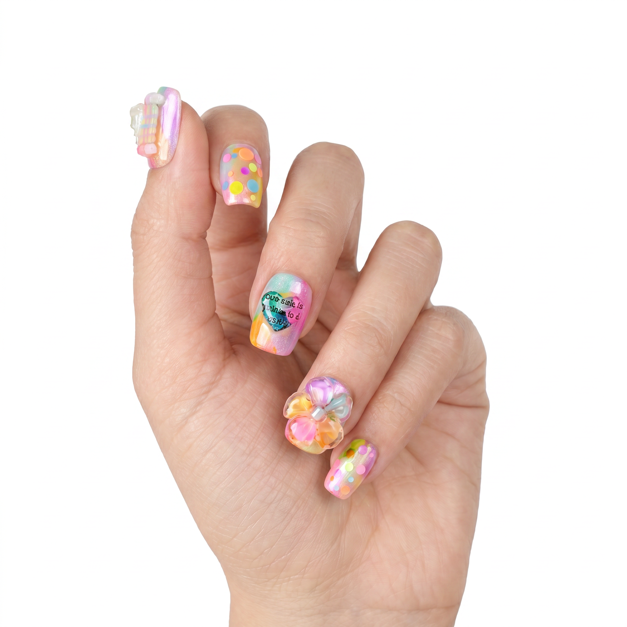 Harajuku Candy Pop & 3D Neon Blooms