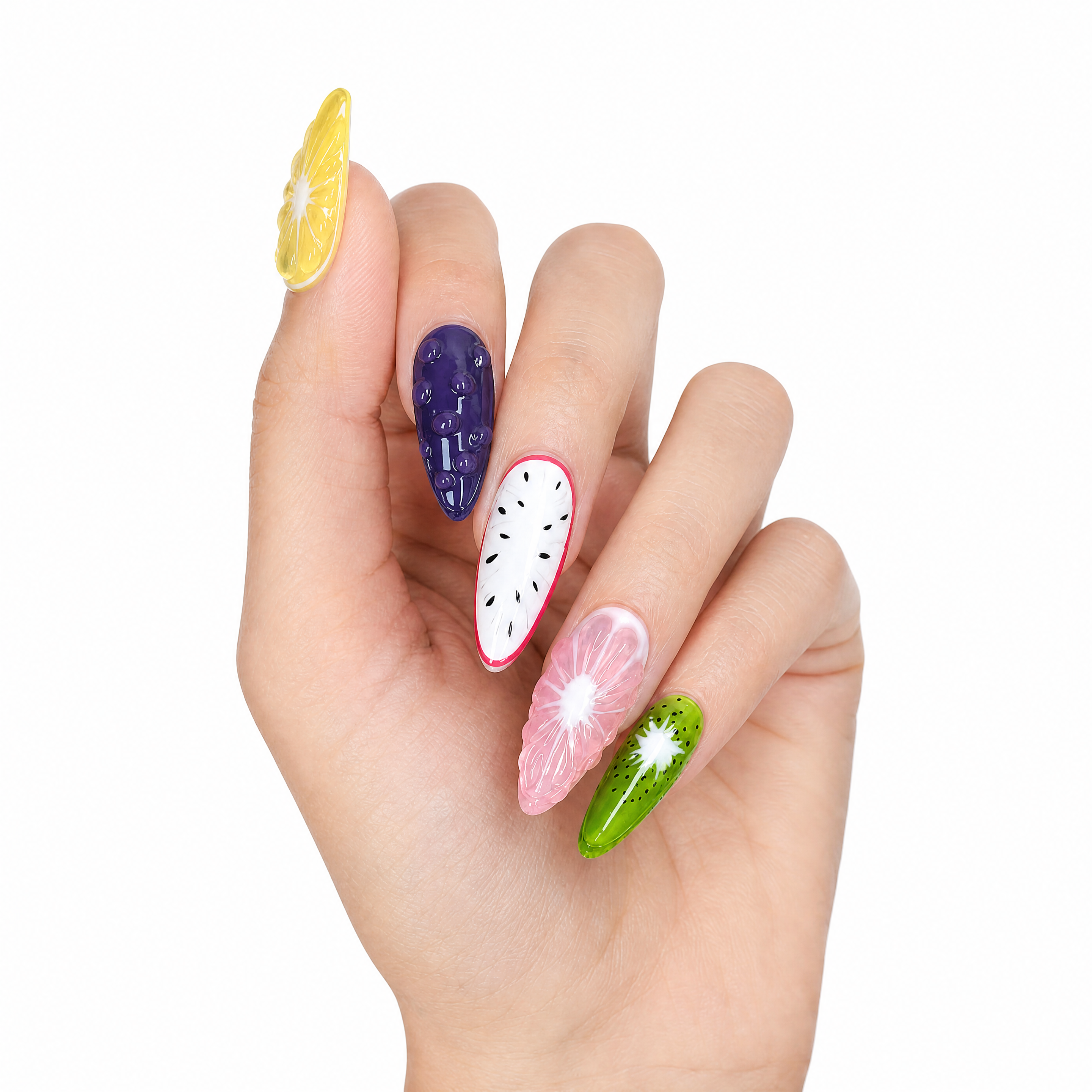 3D Juicy Fruit Harvest & Mismatched Tropical Gradients