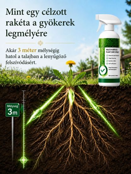 Multi-Purpose erős gyökérirtó permet (99,9%-os hatás)