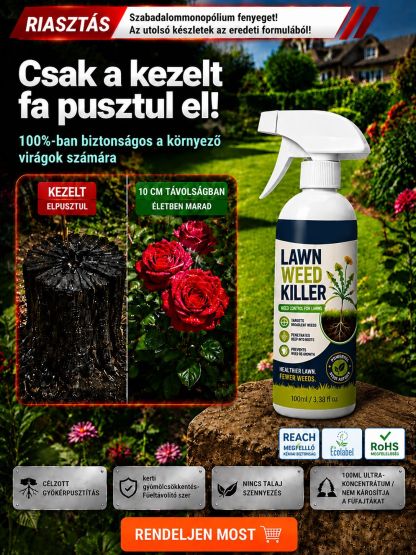 Professzionális kerti bambuszirtó szer - Német formula & kutyabarát kivitel