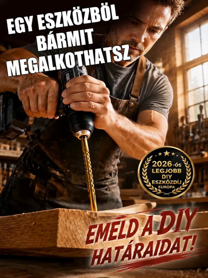 【Fúrás és Vágás Egyben】Űripari Titán HSS Csodafúró | 800°C Hőálló, Fémhez és Fához