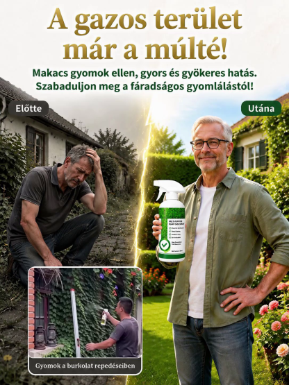 Multi-Purpose erős gyökérirtó permet (99,9%-os hatás)