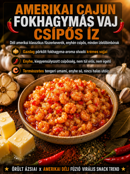 1 másodperc alatt kész prémium vadon fogott fokhagymás garnéla – Héj nélküli egész garnélafarok