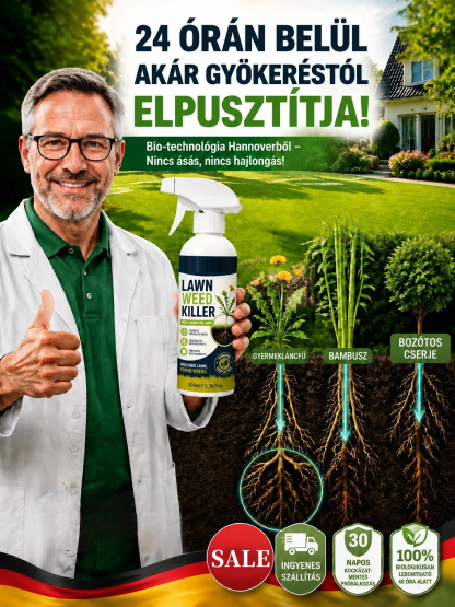Professzionális kerti bambuszirtó szer - Német formula & kutyabarát kivitel