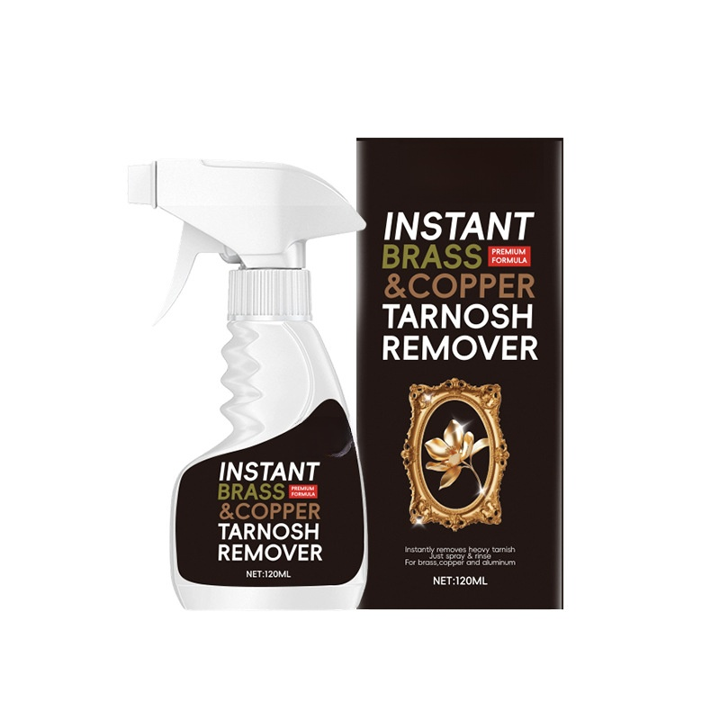 [Német import] 3 mp-es azonnali réz- és fémtisztító spray | Karcmentes tükörfény & 180 napos védelem