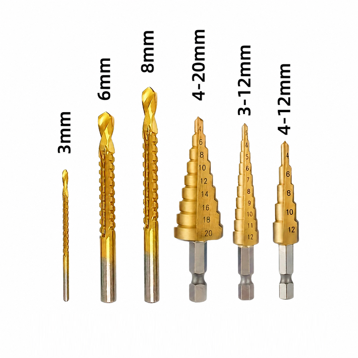 【Fúrás és Vágás Egyben】Űripari Titán HSS Csodafúró | 800°C Hőálló, Fémhez és Fához