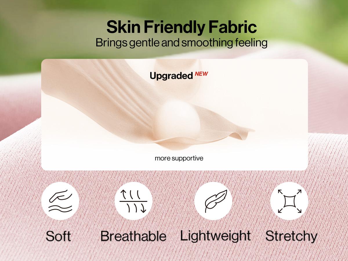 ubras Seamless Bras for Women Full Coverage Wireless Bralette Widen Straps Side Comfortable Breathable Smooth Pull On Bras Smart Size Fabric Stretchy Minimalist Basic Nude Lightweight Womenswear Soft Everyday Bra #DealsForYouDays