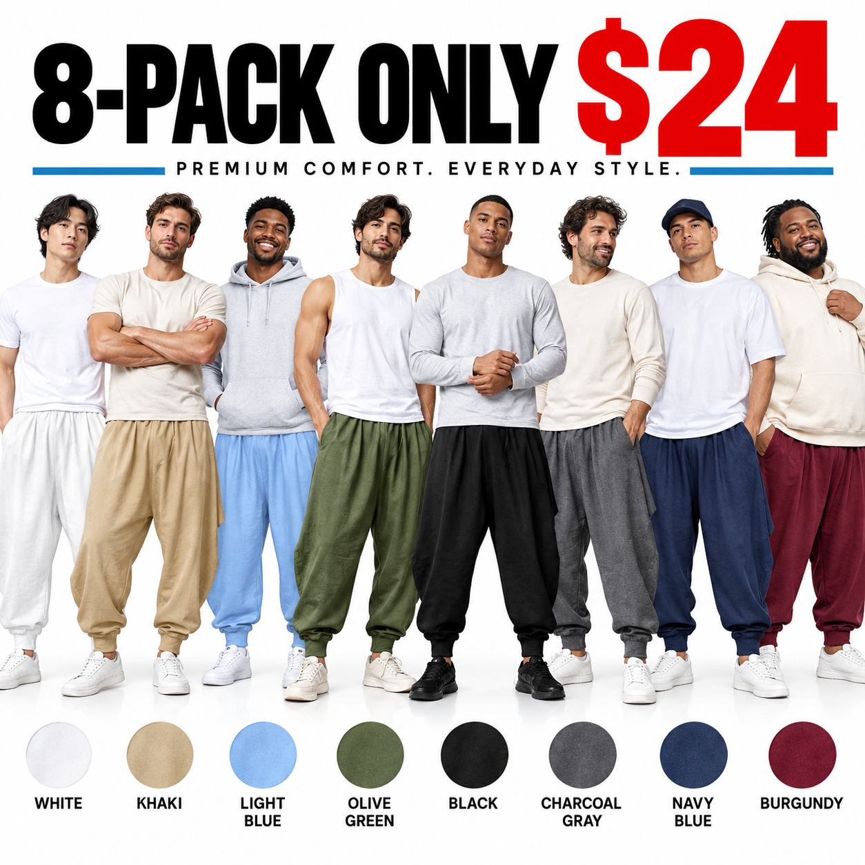 Men's Pants Hippie Harem Baggy Linen Boho Yoga Casual Drop Crotch Trouser